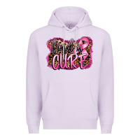 Lilac find a cure Premium Hoodie - FaDigitalArtStudio