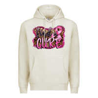 Oatmeal Heather find a cure Premium Hoodie - FaDigitalArtStudio