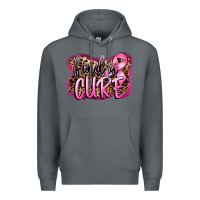 Rock find a cure Premium Hoodie - FaDigitalArtStudio