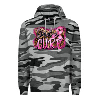 Slate Camo find a cure Premium Hoodie - FaDigitalArtStudio