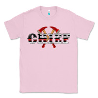 Bubblegum Pink firefighter chief Classic Tee - Artiststas