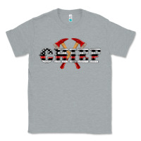 Heather Grey firefighter chief Classic Tee - Artiststas