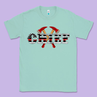 Firefighter Chief Classic Tee Designed By Artiststas