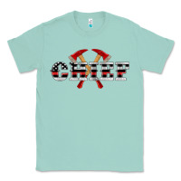 Seafoam firefighter chief Classic Tee - Artiststas