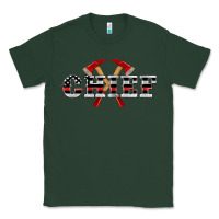 Sports Green firefighter chief Classic Tee - Artiststas