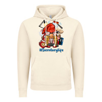 Vintage Artic secretary life gnome Vintage Hoodie - BarkalooDesign