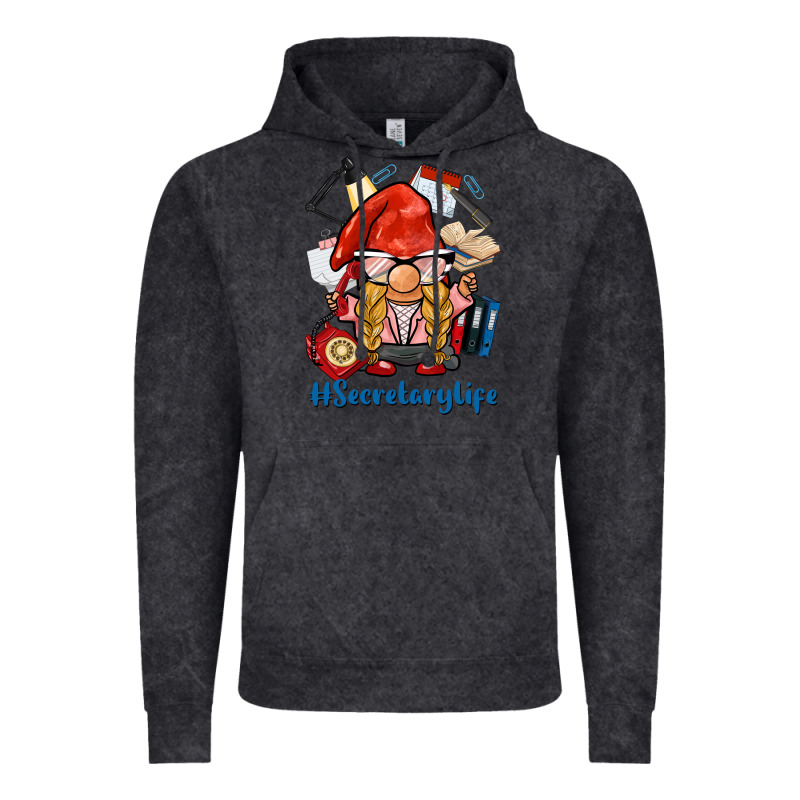 Secretary Life Gnome Vintage Hoodie by BarkalooDesign | Teevron