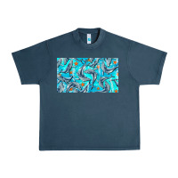 Midnight Navy humpback whale  cup Urban Heavy Tee - BarkalooDesign