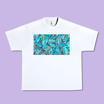 Humpback Whale  Cup Urban Heavy Tee Designed By Barkaloodesign