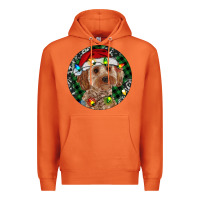 Carrot Cockapoo Christmas Premium Hoodie - RanaPortraitStore
