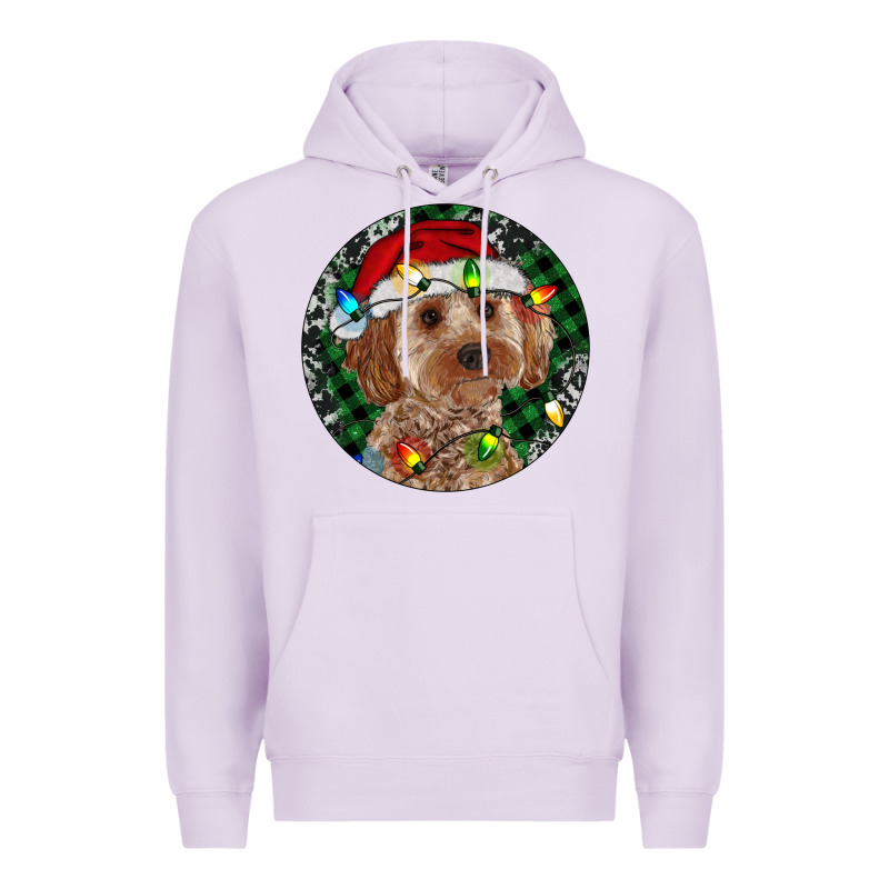 Cockapoo Christmas Premium Hoodie by RanaPortraitStore | Teevron