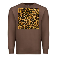 Chestnut leopard seamless pattern Premium Sweatshirt - BundleAndBundleShop