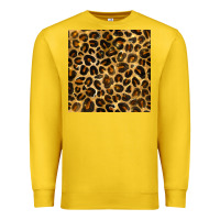 Lemon leopard seamless pattern Premium Sweatshirt - BundleAndBundleShop