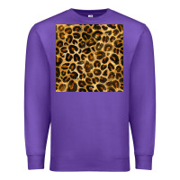 Purple leopard seamless pattern Premium Sweatshirt - BundleAndBundleShop