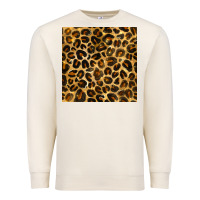 Sandshell leopard seamless pattern Premium Sweatshirt - BundleAndBundleShop