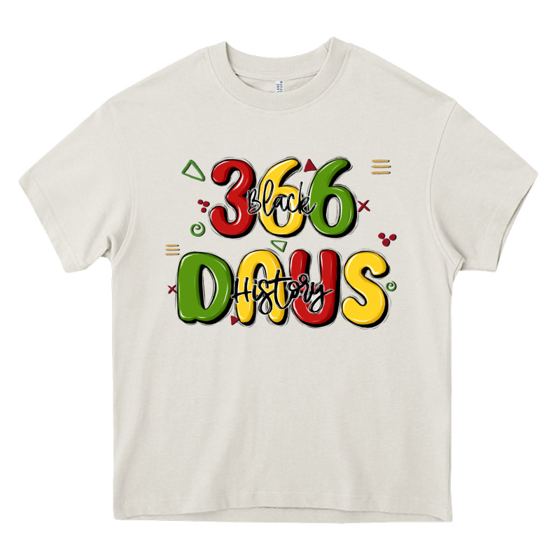 366 Days Black History Heavy Core Tee by MaliasSmallBusiness | Teevron