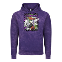 Cloud Purple halloween vibes Vintage Hoodie - BarkalooDesign