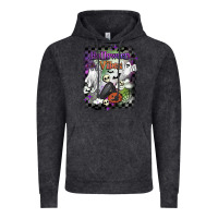 Vintage Black halloween vibes Vintage Hoodie - BarkalooDesign