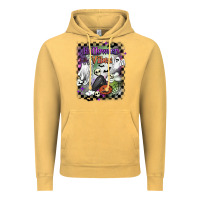 Vintage Mustard halloween vibes Vintage Hoodie - BarkalooDesign