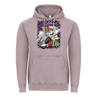Vintage Zinc halloween vibes Vintage Hoodie - BarkalooDesign