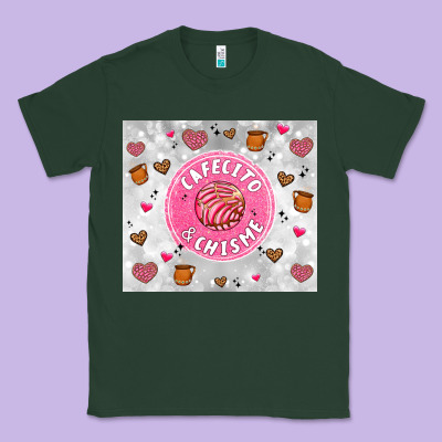 Cafecito Y Chisme Classic Tee Designed By Artiststas