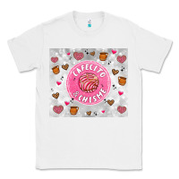 White cafecito y chisme Classic Tee - Artiststas