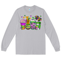 Moon Dust mardi gras coffee cups Long Sleeve Tee - Jasminsmagicworld
