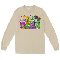 Mushroom mardi gras coffee cups Long Sleeve Tee - Jasminsmagicworld