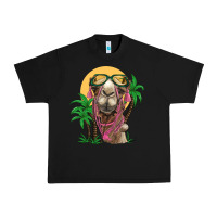 Black camel with oasis Urban Heavy Tee - BarkalooDesign
