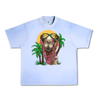 Grape Ice camel with oasis Urban Heavy Tee - BarkalooDesign