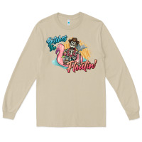 Mushroom Bitches be floatin' skeleton summer Long Sleeve Tee - NancyCooperArtShop