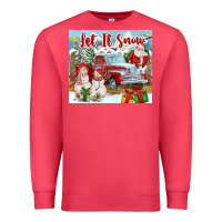 Cardinal Let It Snow Tumbler Premium Sweatshirt - FaDigitalArtStudio