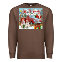 Let It Snow Tumbler Premium Sweatshirt | Teevron