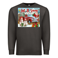 Smoke Let It Snow Tumbler Premium Sweatshirt - FaDigitalArtStudio