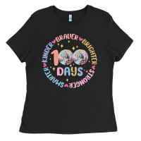 100 Days Of School Ladies Tee | Teevron