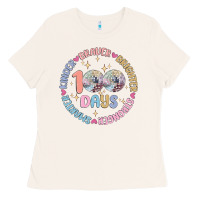 Bone 100 days of school Ladies Tee - MaliasSmallBusiness