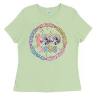 Matcha 100 days of school Ladies Tee - MaliasSmallBusiness