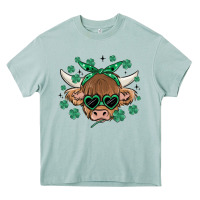 Arona st patrick's day cow Heavy Core Tee - MaliasSmallBusiness