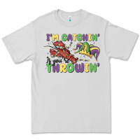 Dove Grey i'm catchin' if you're throwin' Premium Tee - MaliasSmallBusiness