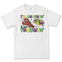 White i'm catchin' if you're throwin' Premium Tee - MaliasSmallBusiness