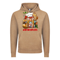 Vintage Coffee baker life gnome Vintage Hoodie - BarkalooDesign
