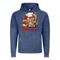 Vintage Denim baker life gnome Vintage Hoodie - BarkalooDesign