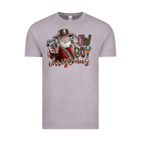 Vintage Zinc cowboy christmas Vintage Tee - SublimationCraftShop