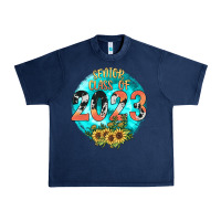 Navy class of 2023 senior Urban Heavy Tee - JahusDesignShop