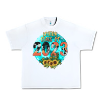 White class of 2023 senior Urban Heavy Tee - JahusDesignShop