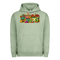 Pigment Oil Green mexico drink Urban Hoodie - RacoonDesign