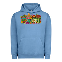 Pigment Pebble Blue mexico drink Urban Hoodie - RacoonDesign
