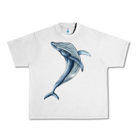 Lunar Rock humpback whale jumping Urban Heavy Tee - BarkalooDesign