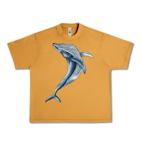 Peanut Butter humpback whale jumping Urban Heavy Tee - BarkalooDesign