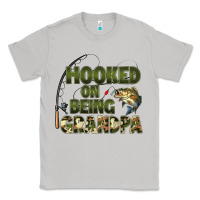 Moon Dust fish lures hooked on being grandpa Classic Tee - Artiststas